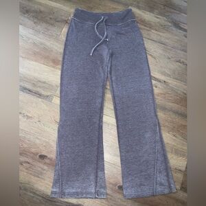 Jasmine & Ginger Purple-Grey Comfy Drawstring Flared Joggers Sz S